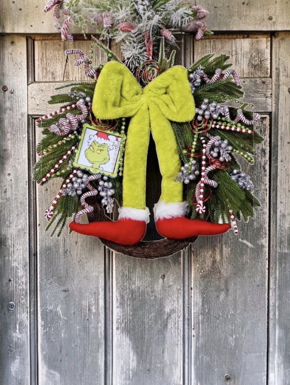 Grinch Christmas wreath